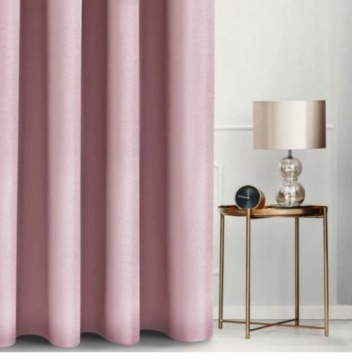 ГОТОВЫЕ ШТОРЫ BLACKOUT ПОРОШКОВАЯ РОЗОВАЯ ЛЕНТА АКЦИЯ