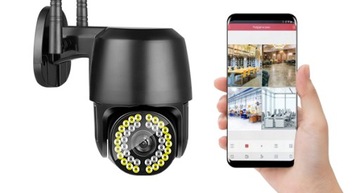 НАРУЖНАЯ ПОВОРОТНАЯ WIFI IP-КАМЕРА НАБЛЮДЕНИЯ С ЗУМОМ