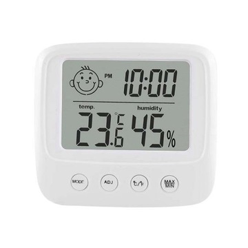 Гигрометр, часы, комнатный термометр, измеритель влажности.