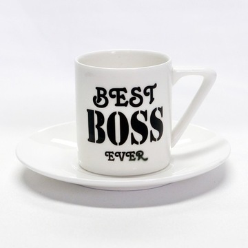 Elegancka ESPRESSO Filiżanka Z NADRUKIEM 80ml