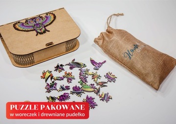 Деревянный пазл для взрослых Gift Owl XL