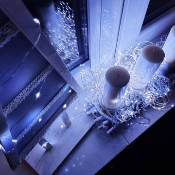 ПРОВОДНЫЕ ЛАМПЫ 50LED ХОЛОДНО-БЕЛЫЕ СТРУННЫЕ СВЕТИЛЬНИКИ MIRKO СВЕТ НА АККУМУЛЯТОРЕ