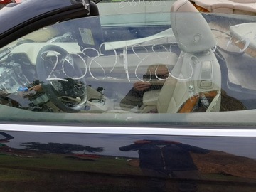 SKLO (OKNO) LEVÝ PŘEDNÍ VW EOS 2014R FACELIFT