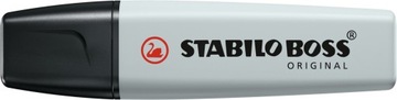 Zakreślacz STABILO BOSS PASTEL mglisty szary