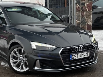 Audi A5 F5 Sportback 2.0 40 TFSI 190KM 2020 Audi A5 Sportback 40 TFSI SPORT S-Tronic Virtual -Masaże Matrix- LED Radary, zdjęcie 1