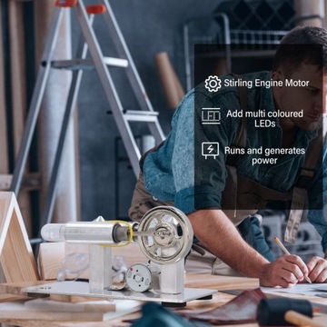 Комплекты моделей двигателя Стирлинга Физические науки