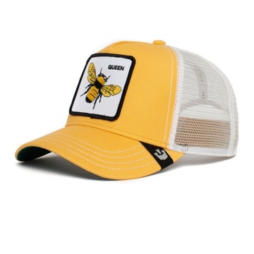 Czapka z daszkiem Goorin Bros Queen Bee Trucker żółta pszdzoła