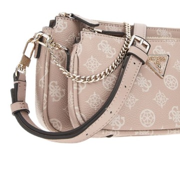 Guess Mała Torebka Damska Crossbody Różowa Elegancka i Stylowa