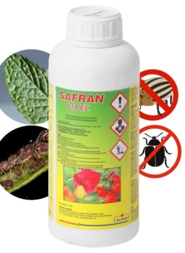 SAFRAN 18EC 1L ABAMEKTYNA zwalcza PRZĘDZIORKI PRZĘDZIORKA MAGUS MSZYCE RÓŻ