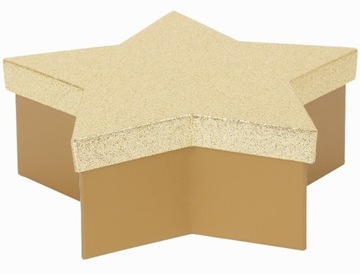 Pudełko FLOWER BOX na prezent Gwiazda gwiazdka Świąteczne