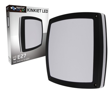 Kinkiet zewnętrzny lampa ogrodowa zewnętrzna elewacyjna ścienna E27 LED