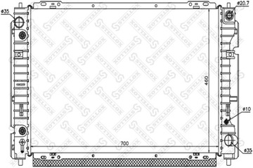 CHLADIČ MAZDA TRIBUTE 2.0 01-