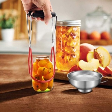 Захват для банок + воронка для наполнения