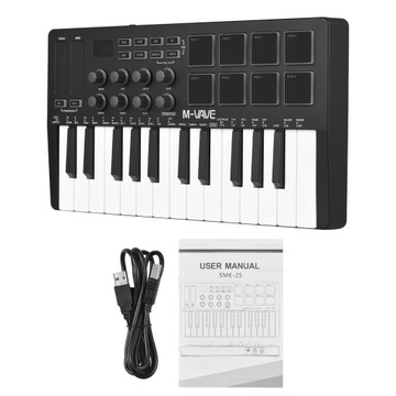 M-VAVE 25-Key MIDI Control Keyboard Mini Portable