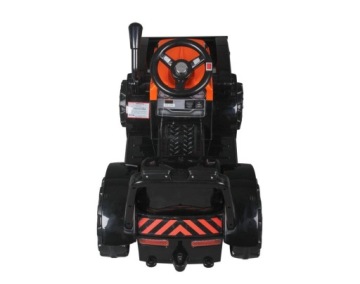 ZP1001B Аккумуляторный трактор с ковшом, оранжевый рожок