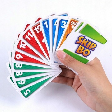 ИГРА СКИП БО СКИП-БО Mattel UNO 162 карты