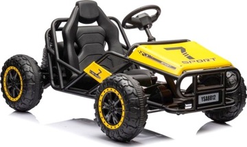 GOKART 4-КОЛЕСНЫЙ квадроцикл С АККУМУЛЯТОРОМ 24 В 2x100 Вт AMORY