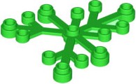 LEGO Roślina, liść - 2417 - Bright Green