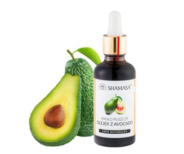 Shamasa masło puszczy olejek z avocado 50 ml + Próbka GRATIS