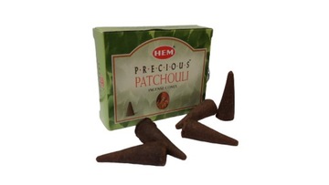 KADZIDEŁKA STOŻKOWE PATCHOULI PACZULA HEM 10 szt