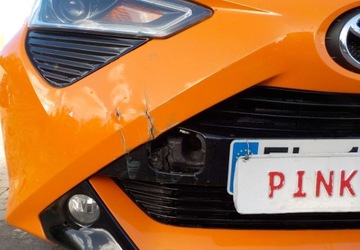 Toyota Aygo II Hatchback 3d Facelifting 1.0 VVT-i 72KM 2019 Toyota Aygo Okazja Benzyna 72KM, zdjęcie 2