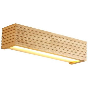 home home 8W LED wooden wall lamp (55 cm)
