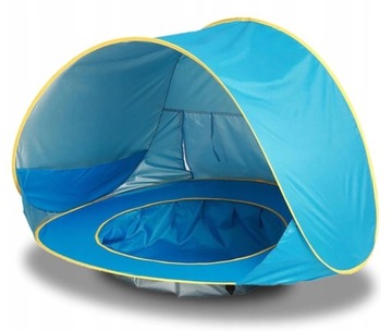 ПЛЯЖНАЯ ПАЛАТКА С ЗАТЕНИВАЮЩИМ БАССЕЙНОМ С УФ-ВЕРХОМ