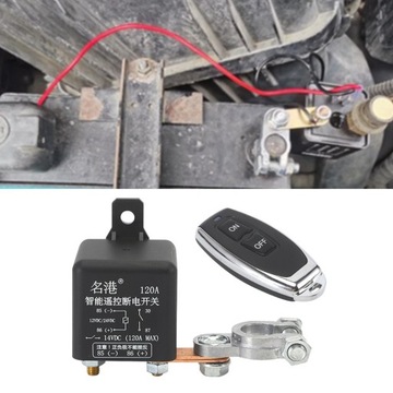 HEBEL 12V 250A ВЫКЛЮЧАТЕЛЬ ТОКА С ДИСТАНЦИОННЫМ УПРАВЛЕНИЕМ
