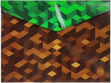 TECZKA A4 KOPERTOWA z Zatrzaskiem na Dokumenty Rysunki City Jungle