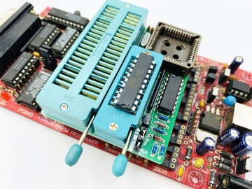 MCS-51/AVR Willem PDIP20/40 ZIF + адаптер PLCC44