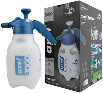 MAROLEX Axel 3000 - ręczna pianownica z 3 końcówkami poj. 3L