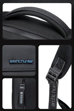 Рюкзак Arctic Hunter B00477 для ноутбука 15,6 дюйма, водонепроницаемый, серый