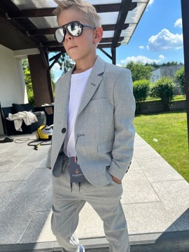 Костюм серых мальчиков 2 частично р. 140