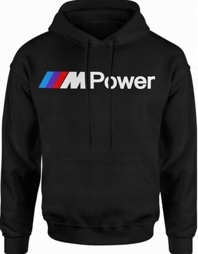 BLUZA MĘSKA Z KAPTUREM BMW M-POWER PREZENT HIT 3XL