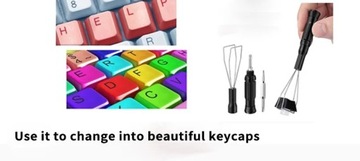 Универсальный механический съемник клавишных колпачков клавиатуры, экстрактор для снятия переключателей