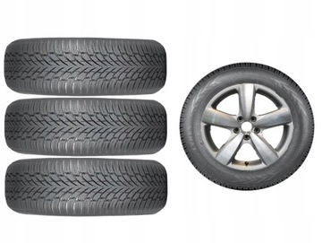 4X NOVÉ KOLA ZIMNÍ SKODA KODIAK 215/65R17 NOKIA