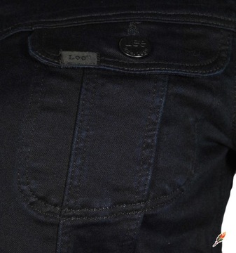 LEE kurtka KATANA jeans navy FUZED RIDER _ XS