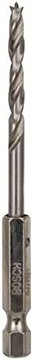 Bosch Wiertła do drewna 4mm HSS-G UNEO IXO