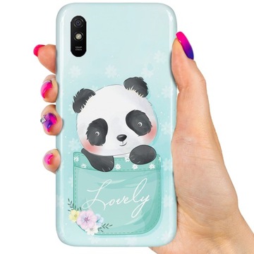 Etui WZORY POCKET Case do Xiaomi Redmi 9A + SZKŁO
