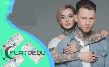Защитная фольга для повязки для татуировки Second Skin 5 м x 15 см. Фольга