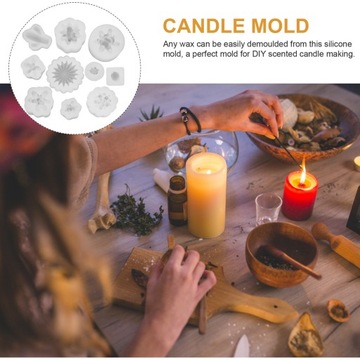 Формы для свечей для изготовления шоколада, 10 шт.