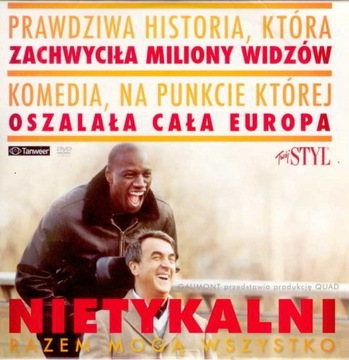 NIETYKALNI DVD [ François Cluzet Omar Sy ]