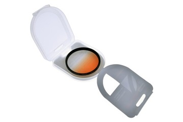 Filtr połówkowy 72mm Pomarańczowy