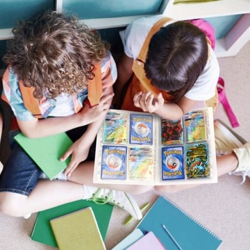 3D-альбом «Класс Пикачу Покемон» на 240 карточек, детский подарок + бесплатная карта