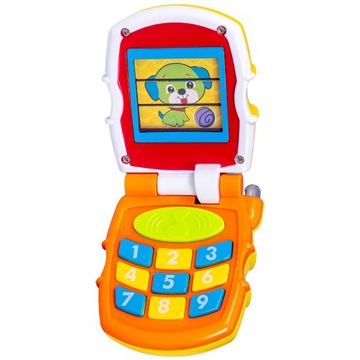 SMILY PLAY Telefon z klapką układanka dźwięk