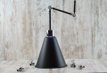 хромированная металлическая рама e27 с двумя фланцами и замком-пауком в стиле лофт в стиле ретро.