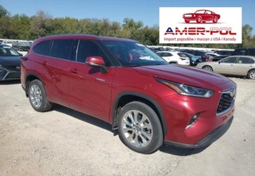 Toyota Highlander III 2020 Toyota Highlander 2020r., Hybrid Limited, 2,5L 2.5 Hybryda 243KM