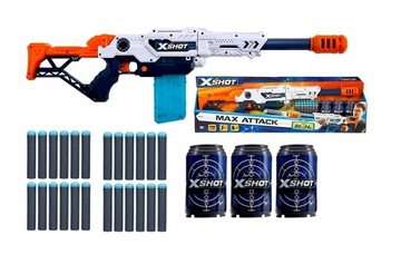 Pistolet XSHOT Na Strzałki Karabin Snajperka Wyrzutnia Strzałek 24 Strzałki
