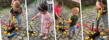 Подарок ребенку: помповая ракетная установка.