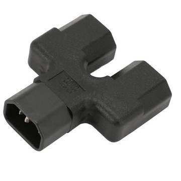 iec320 c14 на двойной источник питания iec320 c21 c14 «папа» на двойной c21 «мама»